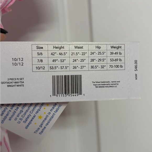 Tahari Girl Mama & Me Mommy & Me Valentine’s Day Heart Pajama Set - Picture 4 of 14